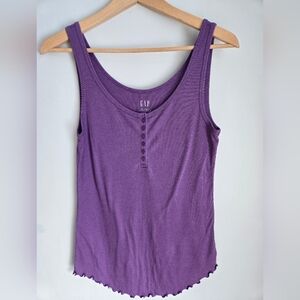 🎁 Free With Any Purchase - GAP Women's Violet Sleeveless Top